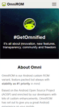 Mobile Screenshot of omnirom.org
