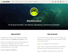 Tablet Screenshot of omnirom.org